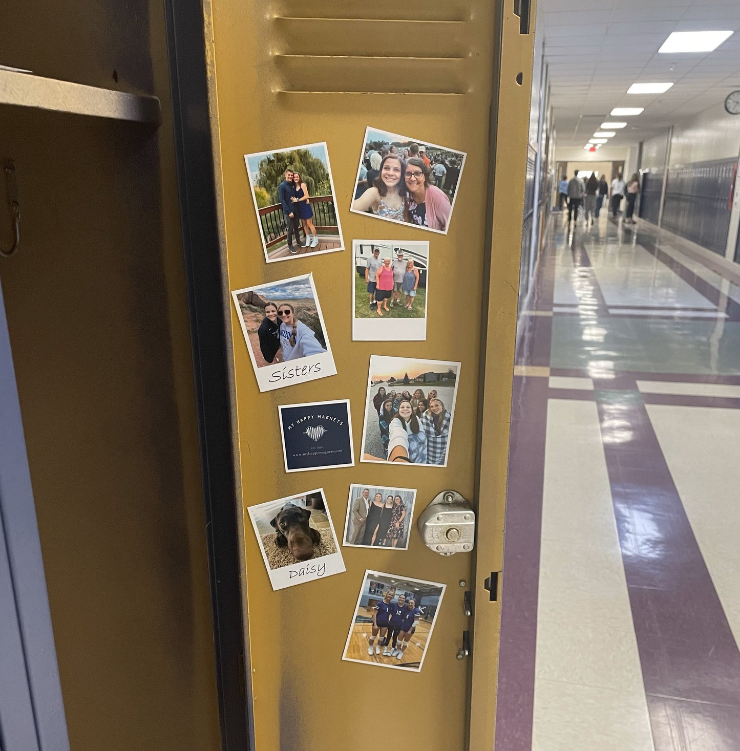 Photo Booth Style Photo Magnets