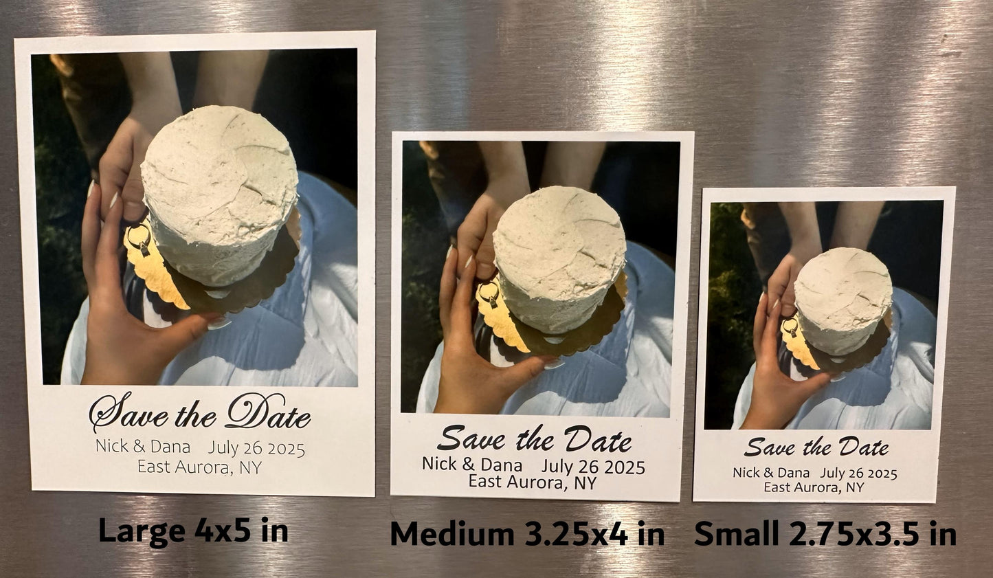 Save the Date Magnets