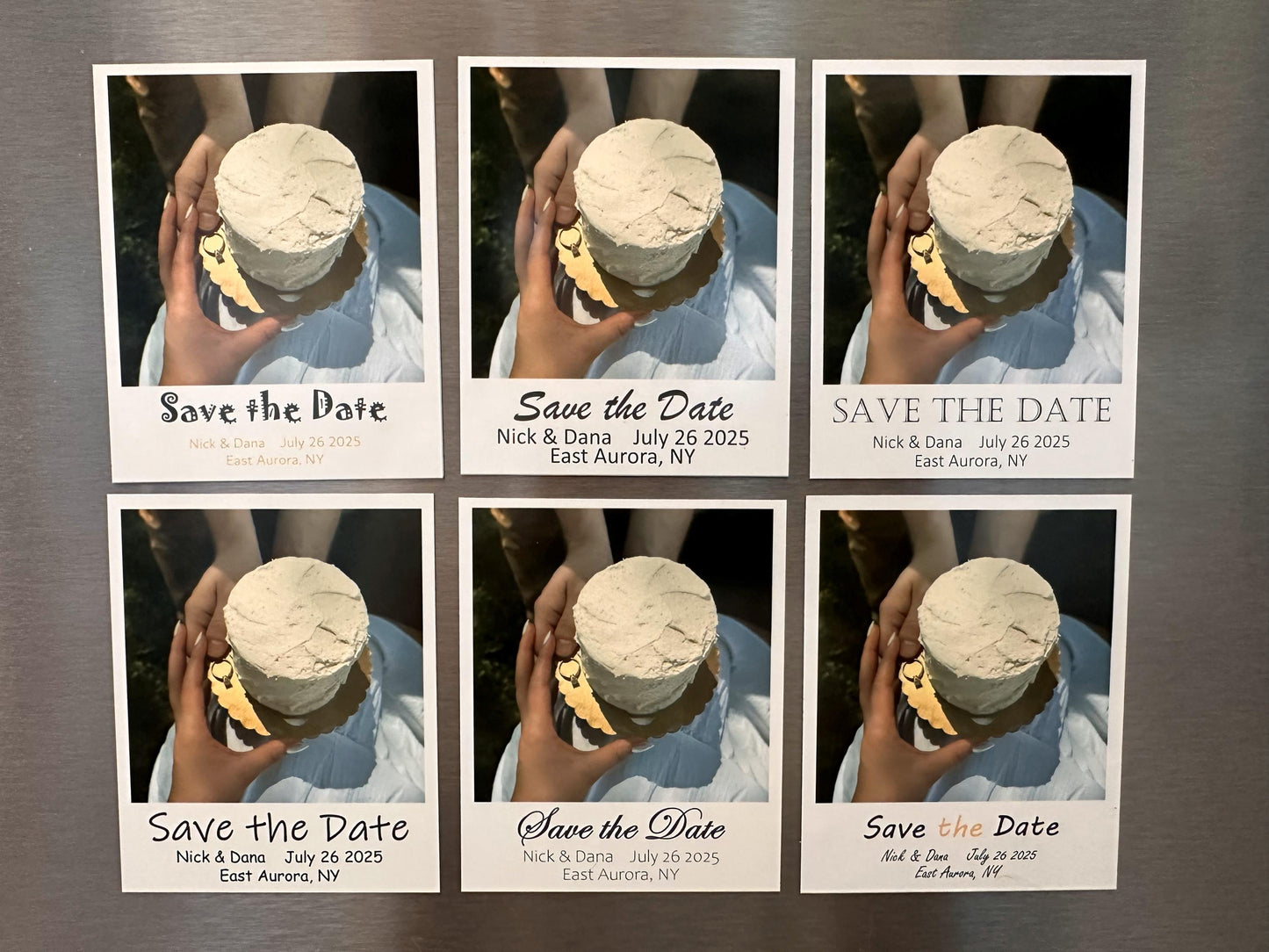 Save the Date Magnets