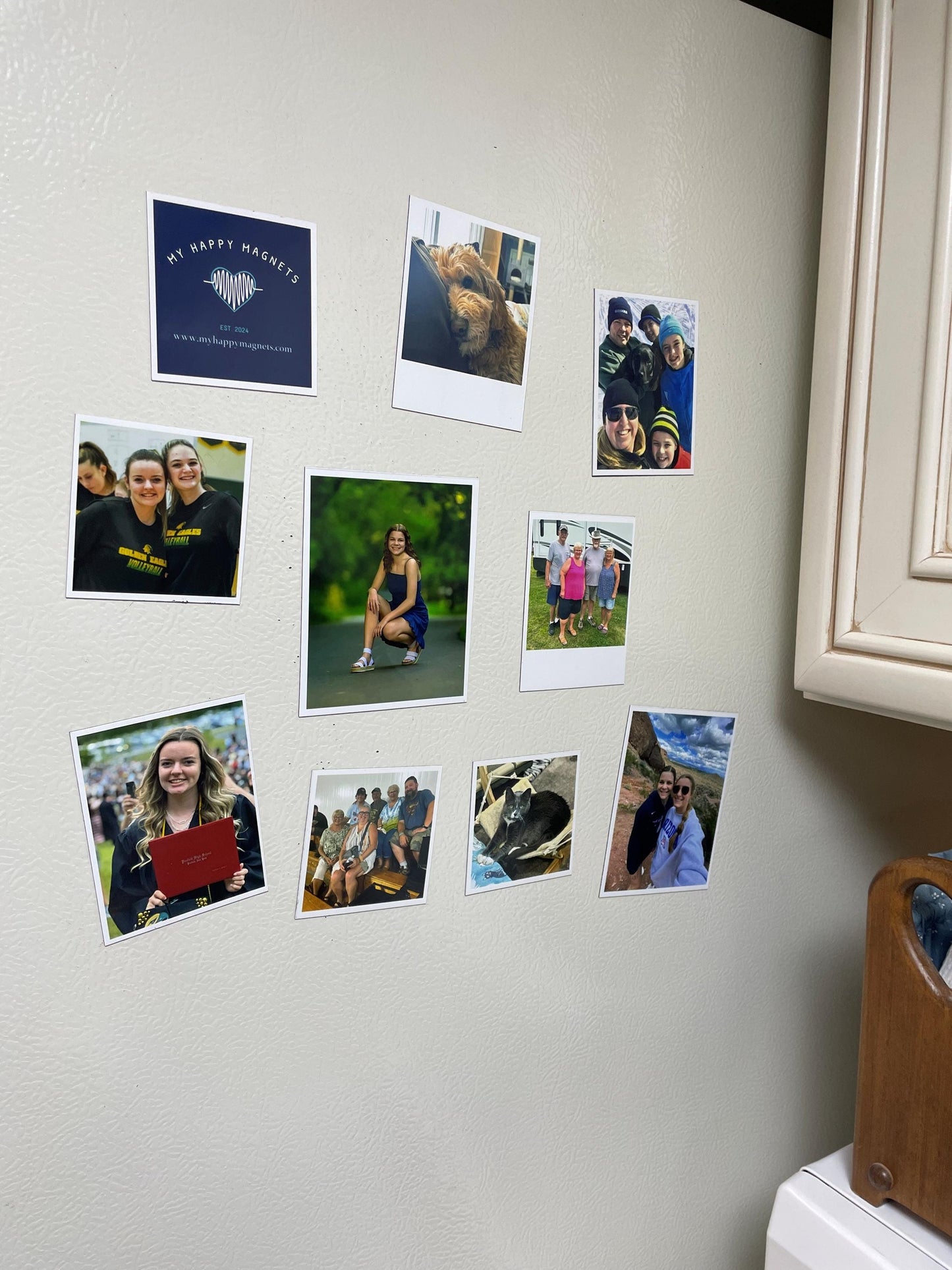 Borderless Framed Photo Magnets