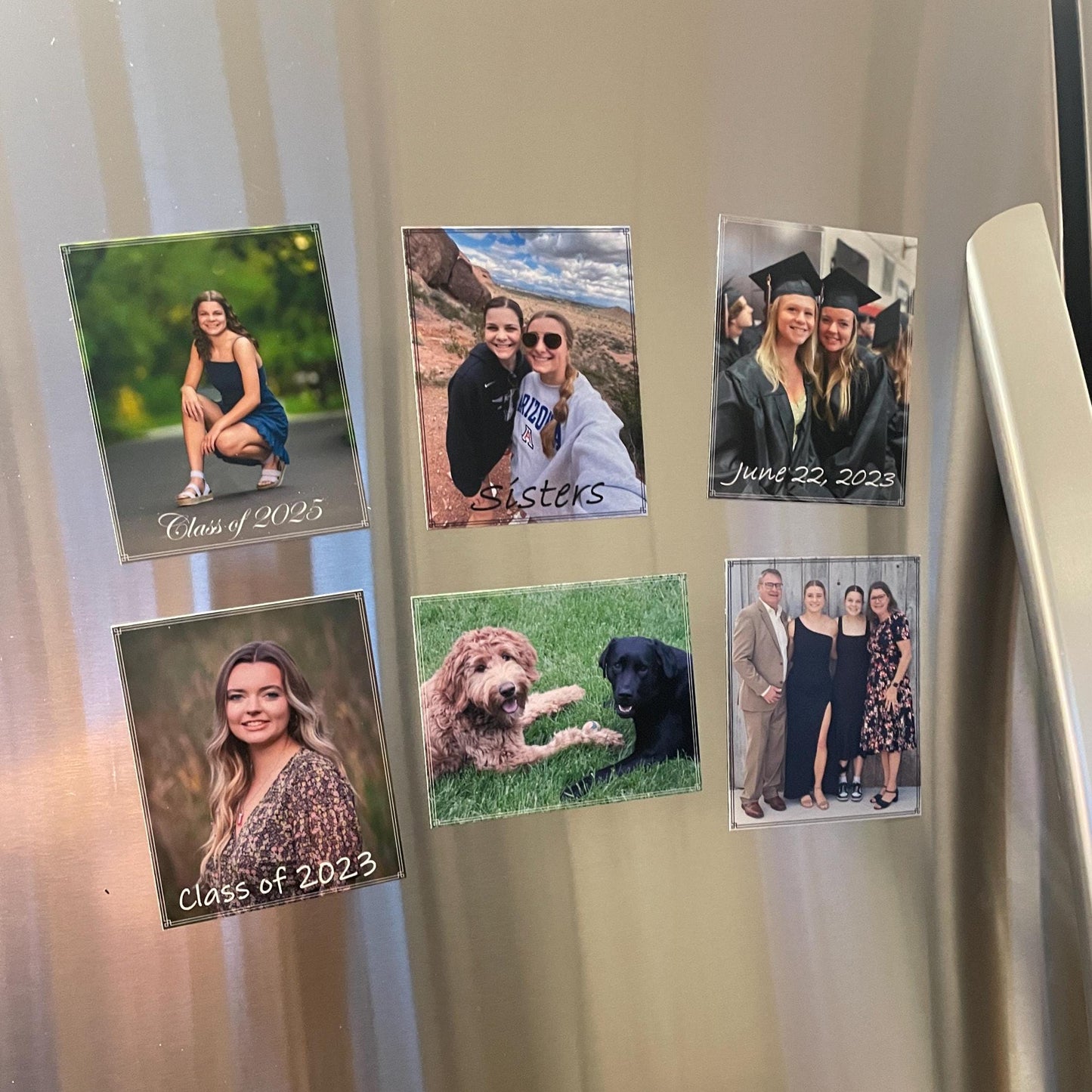 Borderless Framed Photo Magnets